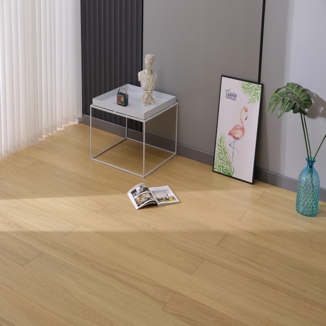 Beirut hardwood flooring detail view 5 - Brushed texture and grain pattern