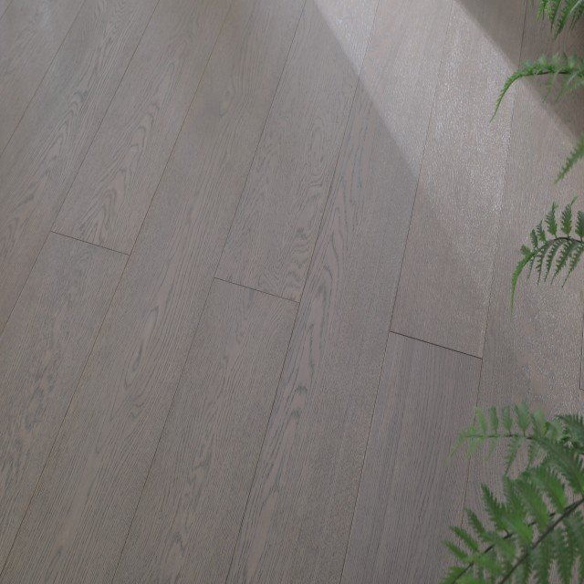 Mykonos hardwood flooring detail view 5 - Brushed texture and grain pattern