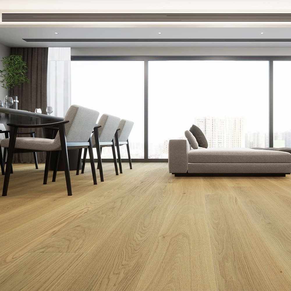 Portofino European oak hardwood flooring - premium quality wood floors for Houston homes