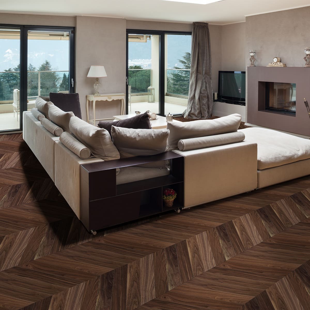 Stone Pearl European oak hardwood flooring - premium quality wood floors for Houston homes