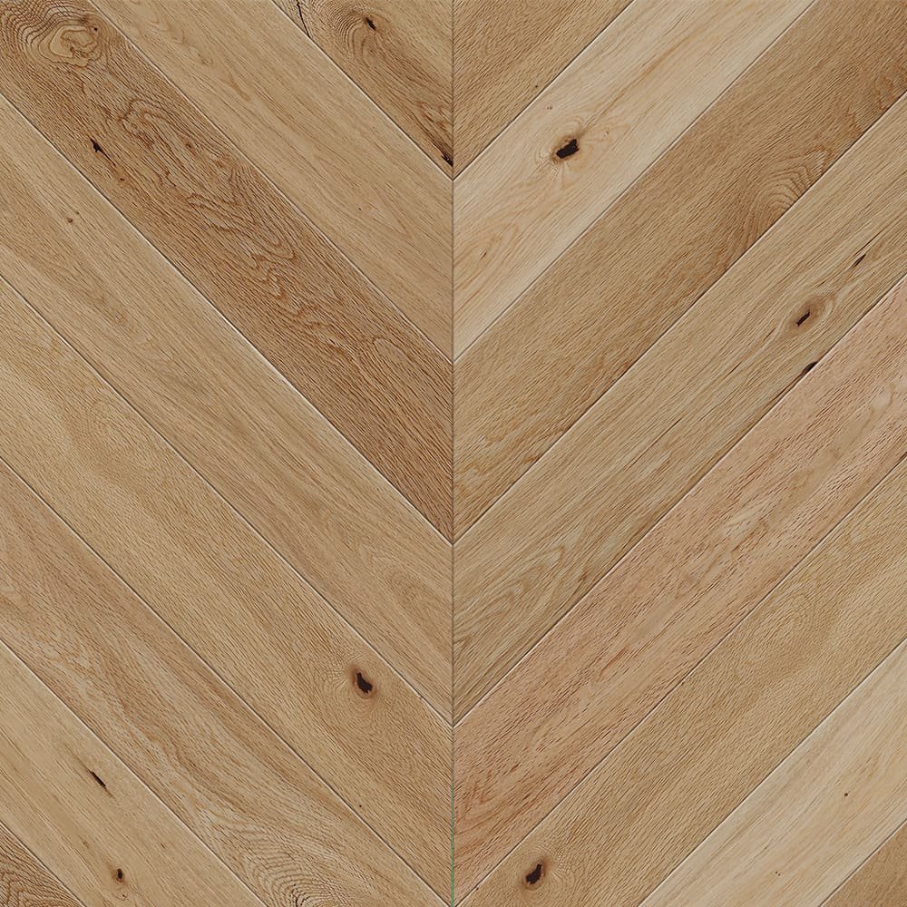 Willow Drift hardwood flooring detail view 2 - Wire Brushed texture and grain pattern